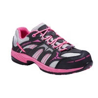 KingGee Womens Comp-Tec G3 Safety Shoe (K26600) Black | Pink/Grey
