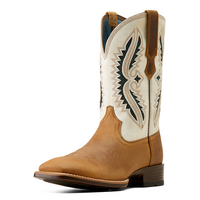 Ariat Mens Rowder VentTEK 360 Western Boots (10050905) Marbled Tan/White