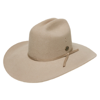 Statesman Serpentine Fur Hat (21064090) Light Cream [GD]