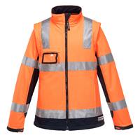 Portwest Womens Kimberly Softshell Jacket (K7003ORR) Orange  [GD]