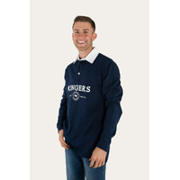 Ringers Western Mens Burton Rugby Jersey (120231RW) Navy/White [GD]