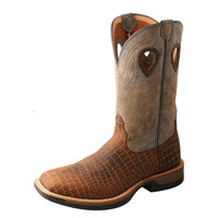 Twisted X Mens Tech X Western Boots (TCMXW0003) Brown/Grey [SD]