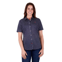 Thomas Cook Womens Josie S/S Shirt (T3S2114098) Navy [SD]