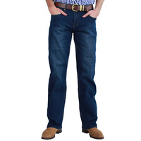 Ringers Western Mens Sturt Classic Fit Relaxed Jeans (117108001) Mid Blue [GD]