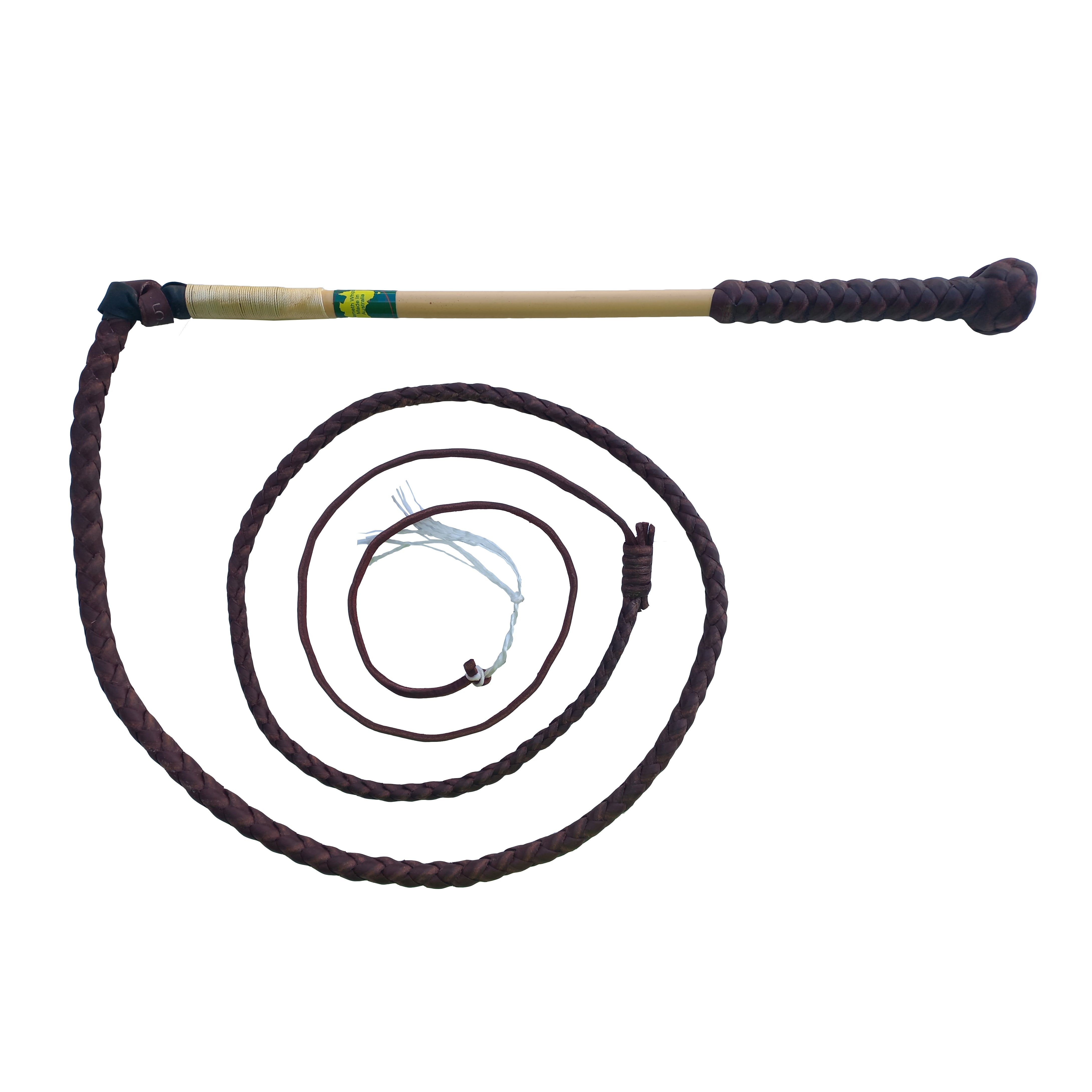 Nemeth 4 Plait Redhide Stockwhip | Allingtons