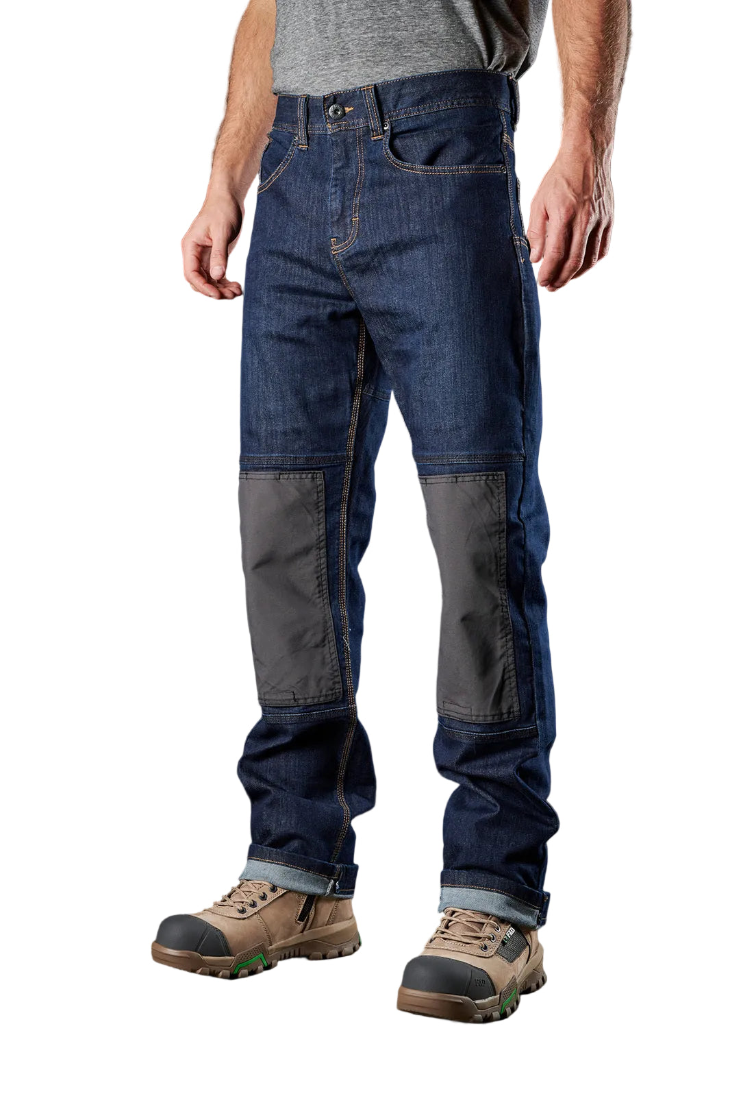 FXD Mens WD-1 Knee Pad Denim Work Pants (FX01336001) Indigo