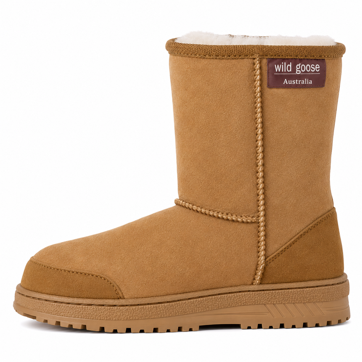 australian sheepskin australian ugg original Wild Goose Premium Short Sheepskin Ugg Boots (UB-421) Chestnut Allingtons