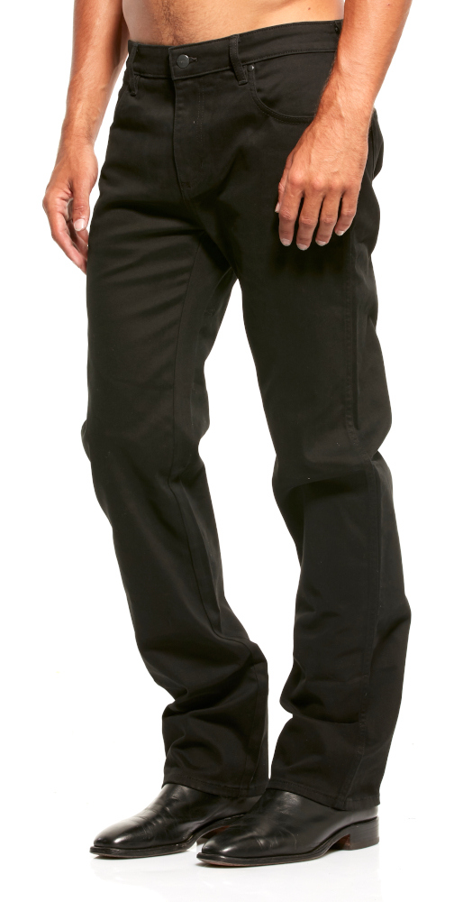 Wrangler | Fashion Mens Classic Stretch Moleskin Jeans (W/097994/602) Black