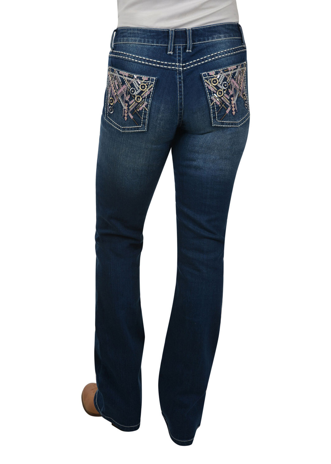 Buy Wrangler Womens Rock 47 Natasha Jeans (X1S2247727) True Blue [SD ...