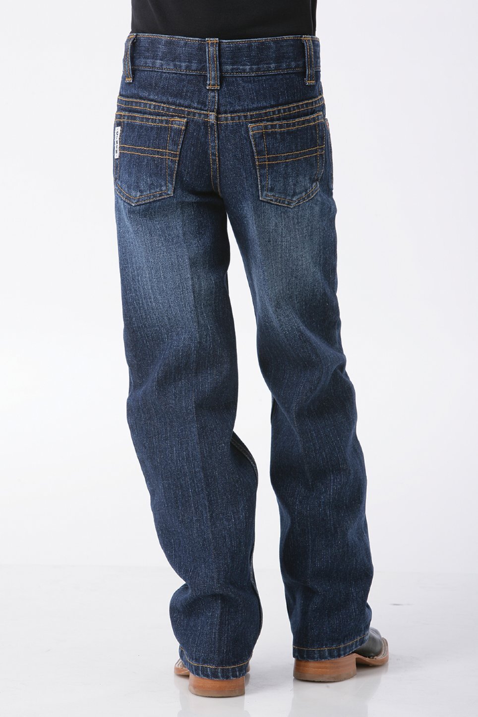 Buy Cinch Boys White Label Slim Fit Jeans Jnr (MB12841002) Dark ...