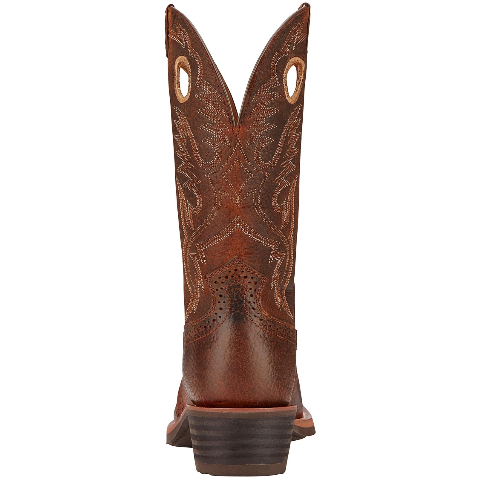 Ariat Mens Heritage Roughstock Boots (10002227) Brown Rowdy Heel
