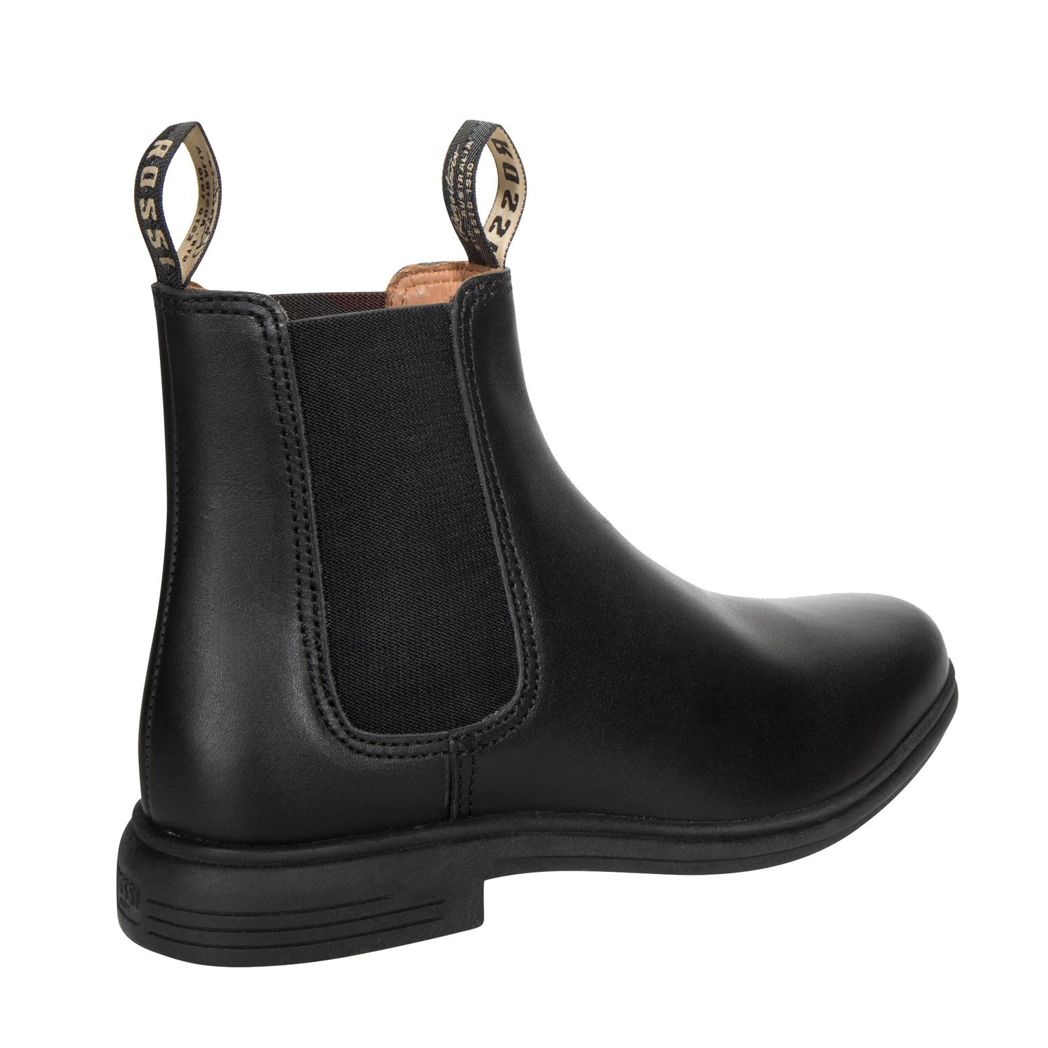 Rossi Mens Barossa Soft Toe Dress Boot (143) Black Rossi Boots