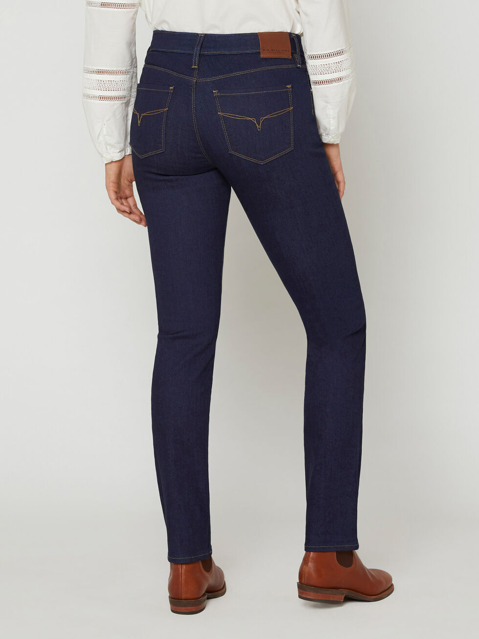 Buy R.M.Williams Womens Kiara Jeans (TJ76599IW01) Indigo Rinse [SD