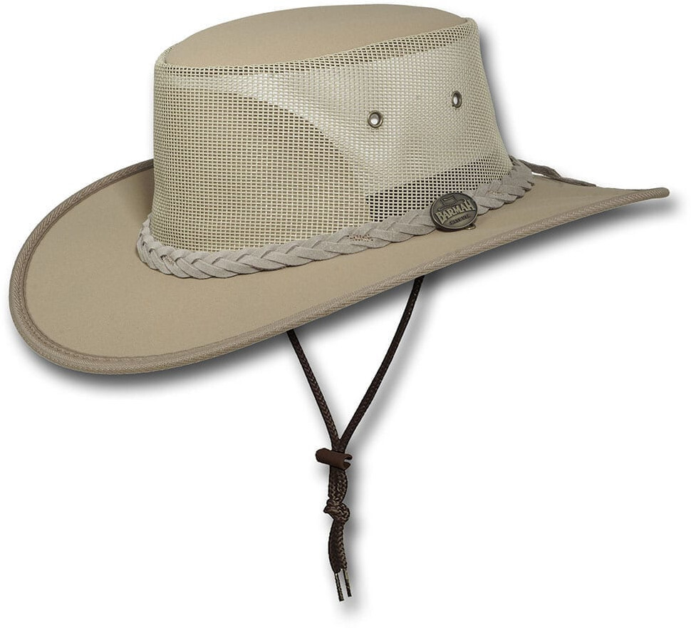 Buy Barmah Canvas Drover Hat (1057) Beige Online Australia