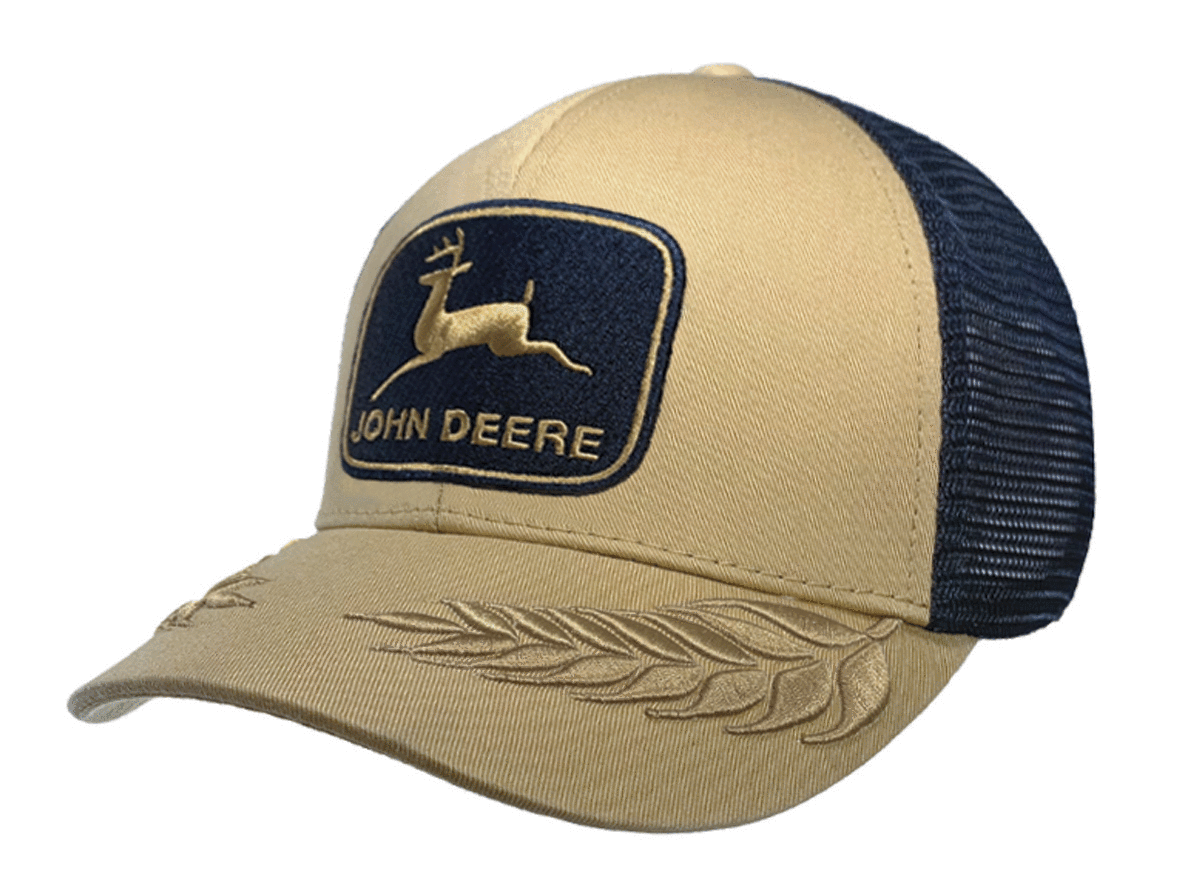 Buy John Deere JD Twill/Mesh with 3D Logo Cap (13080727NV00) Wheat