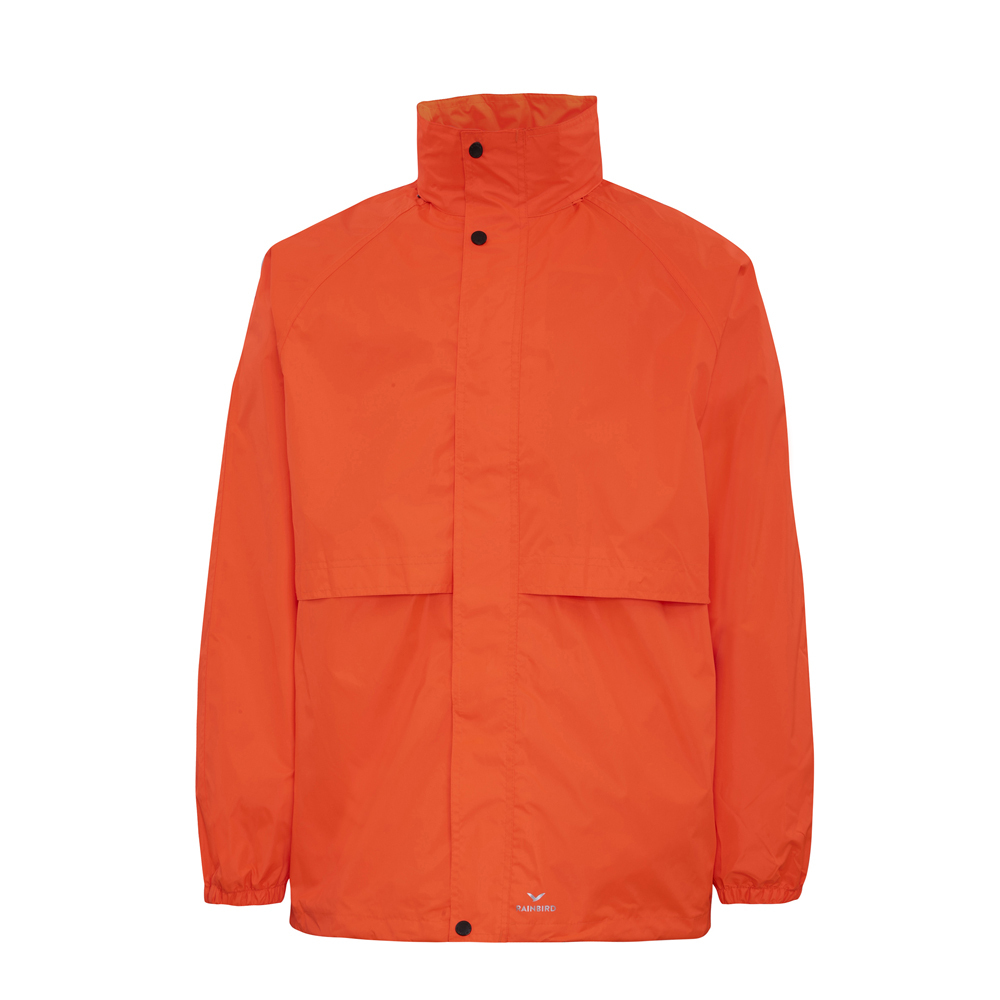 Rainbird Mens Hi Vis STOWaway Jacket (8004F) Orange [AD]
