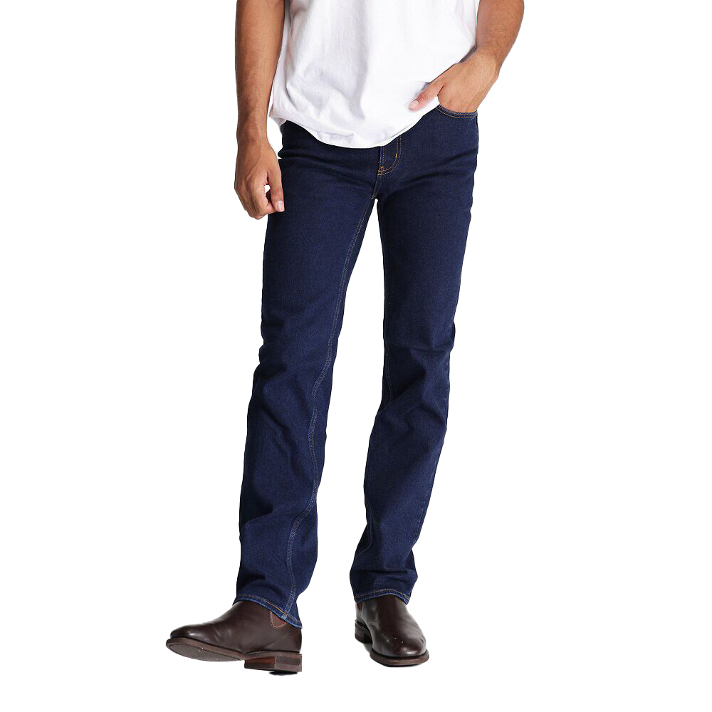 Lee Riders Mens Straight Stretch Jeans (500975) Indigo - Riders by Lee