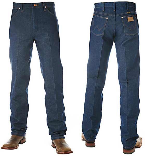 Buy Wrangler Mens Cowboy Cut Original Fit Jeans (13MWZ) Rigid Indigo Online  Australia