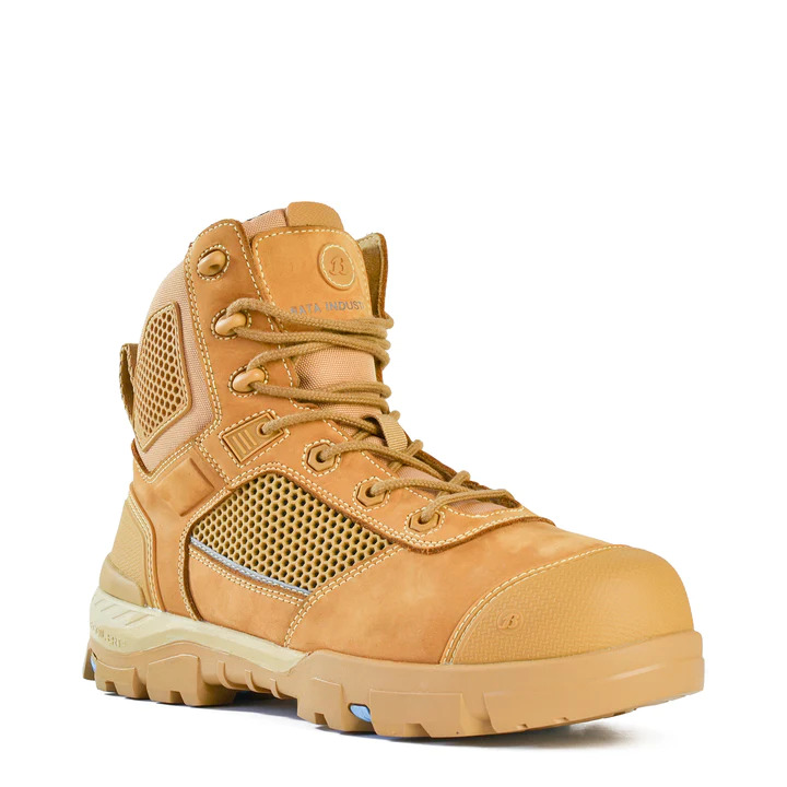 Buy Bata Avenger Zip Sided Safety Boots (80488830) Wheat [GD] Online