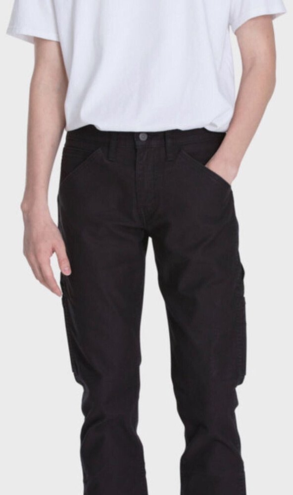 Levi's Mens 511 Workwear Slim Fit Utility Pants (58828-0006) Black Canvas