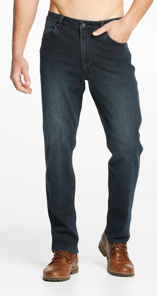 Wrangler | Classics Mens Slim/Straight Jeans (W/091036/707) Blue/Black