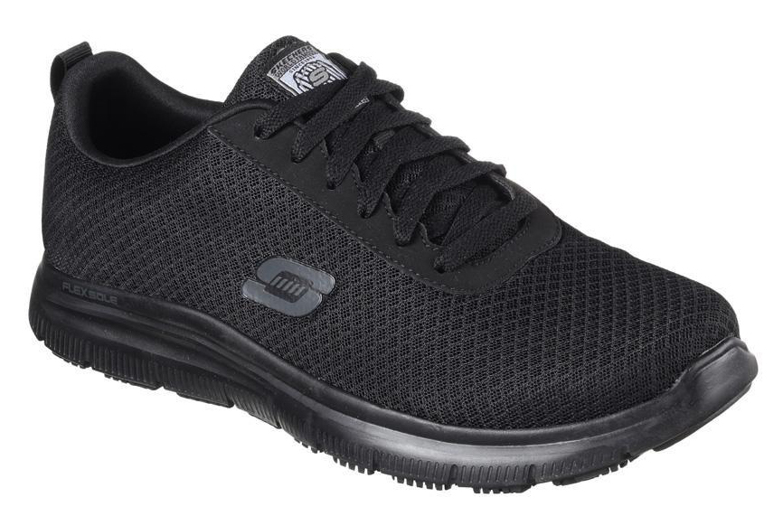 Buy Skechers Mens Flex Advantage SR-Bendon Sneaker (77125) Black [SD ...