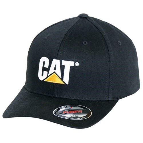 Buy CAT Trademark Flex Fit Cap (W01700.016) Black Online Australia
