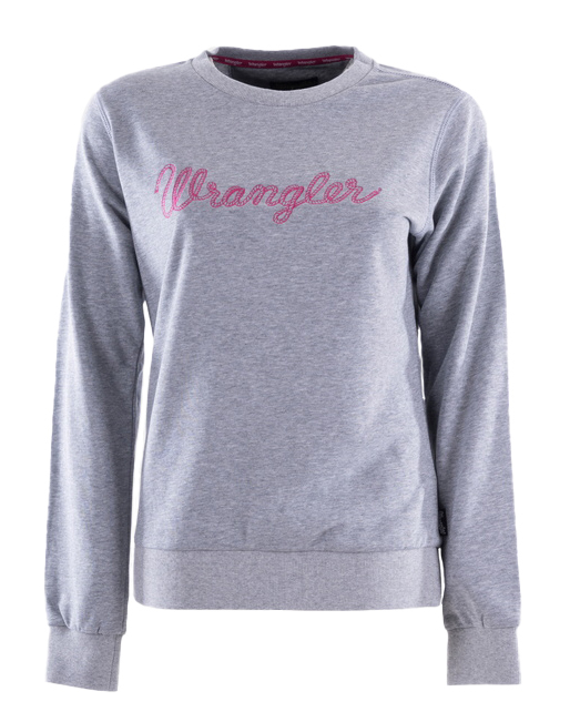 Buy Wrangler Womens Greer Crew (XCP2502972) Grey Marle Online Australia