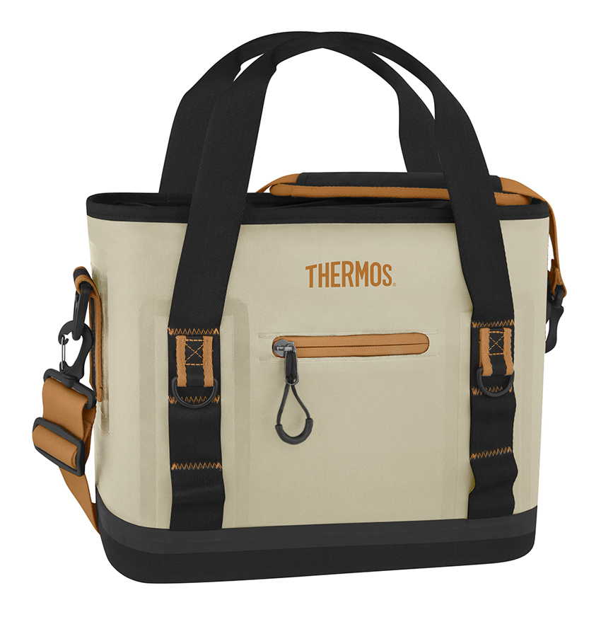 Buy Thermos Trailsman 12 Can Cooler Tote (TRA12CR4) Cream/Tan Online Australia