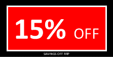 15% off Cyber sale deals