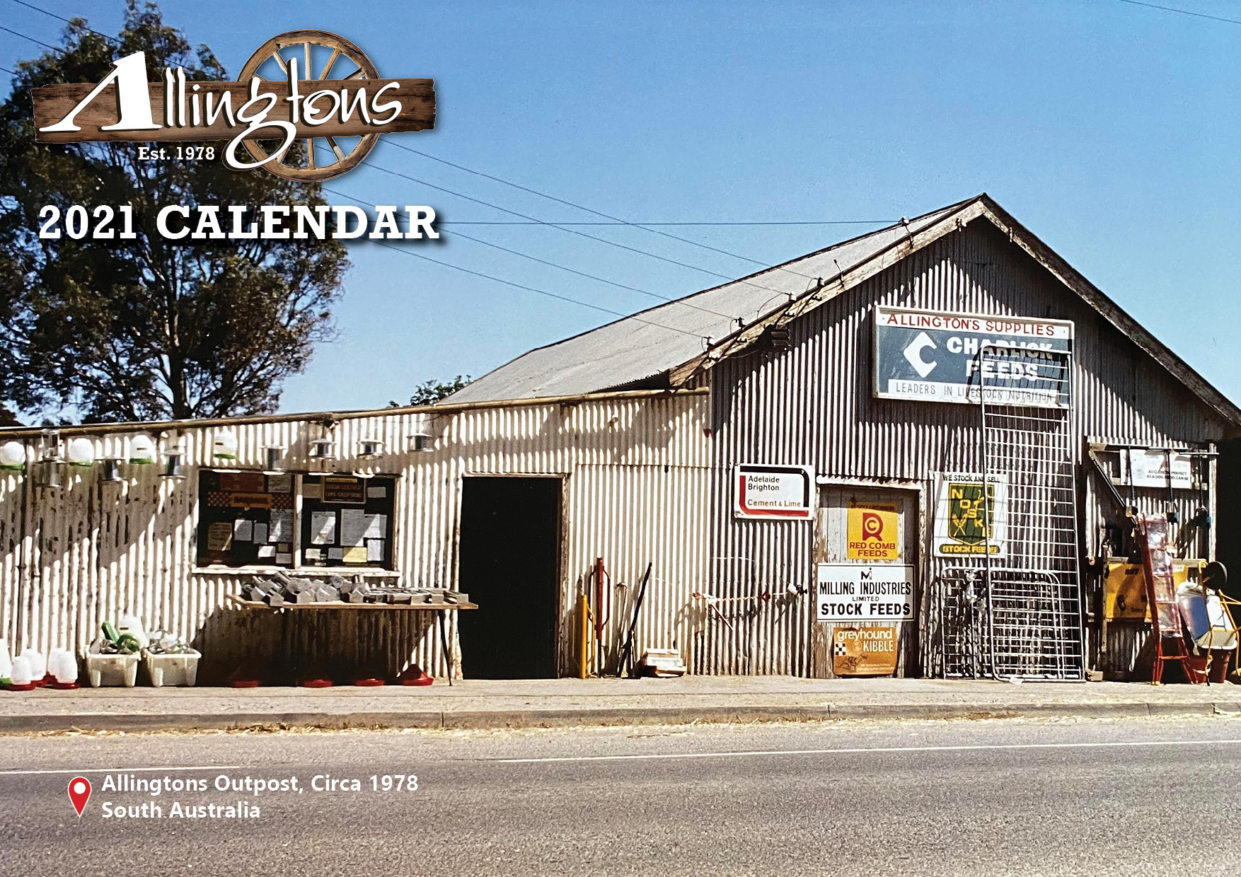 2021 Allingtons Calendar - Digital Download