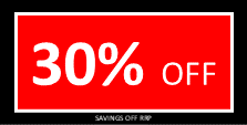 30% off Cyber sale deals