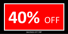 40% off Cyber sale deals