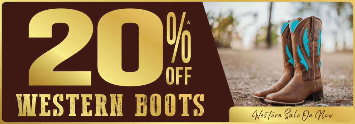 2024 May | Western Sale - 20% off Boots