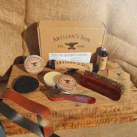 Artisan's Son Heritage Leather Care Kit - 7 Piece Set 