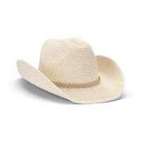 Avenel Hats Bradshaw Braided Shapeable Western Hat (22044) Bleach One Size