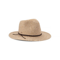 Avenel Hats Womens Florence Crushable Braided Fedora (61782) Oatmeal One Size