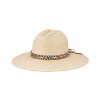Avenel Hats Womens Tamarama Centre Crease Wide Braid Hat (61853) Natural One Size