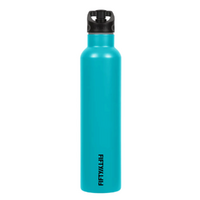 Fifty Fifty 750mL Drink Bottle with Sports Lid (FDW150) Aqua