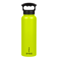 Fifty Fifty 1.1L Drink Bottle with 3 Finger Holder Lid (FDW200) Lime