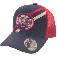 Stetson Childrens Racing Cap (YSCAP04) Navy