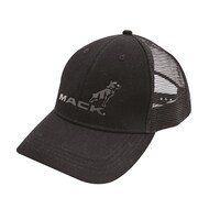 Mack Curved Trucker Hat (MKBASBHATBB) Black OSFM