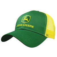 John Deere Unisex JD Logo Mesh Back Cap (13080277YW00) Yellow/Green OSFM