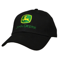 John Deere Unisex JD Logo NRLAD Cap (13080000BK00) Black OSFM