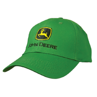 John Deere Unisex JD Logo NRLAD Cap (13080000GR00) Green OSFM