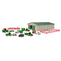 John Deere Childrens 70 Piece Mini Vehicle Value Set (46276)