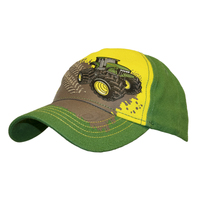 John Deere Toddlers Tractor Mud Track Cap (MCPBJSH964GT) Green OSFM [GD]