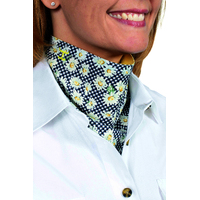Just Country Carlee Double Sided Scarf (SCF2221) Butter/Black/white
