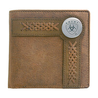 Ariat Bi-Fold Wallet (WLT2102A) Tan