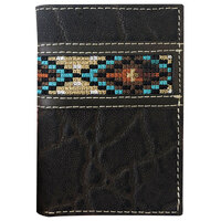 Roper Mens Tri-Fold Wallet (8139100) Aztec Brown [SD]
